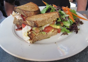 Lobster, Bacon and Avocado Sammy Delight!